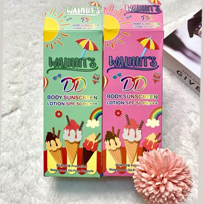 WALNUTS DD BODY SUNSCREEN LOTION SPF PA+++ SUNSCREEN / UVA / UVB
