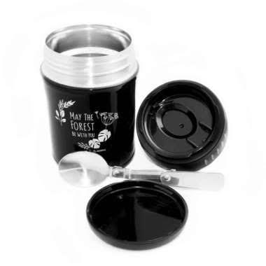 Termos Makanan Stainless Termos Sup Termos Lauk Zebra Vacuum Food Jar Forest 0.38L Zebra 152401