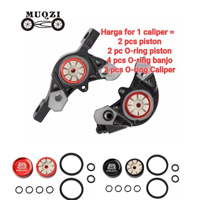 Piston dan Seal Caliper Shimano SLX XT XTR Road Caliper Rem Shimano