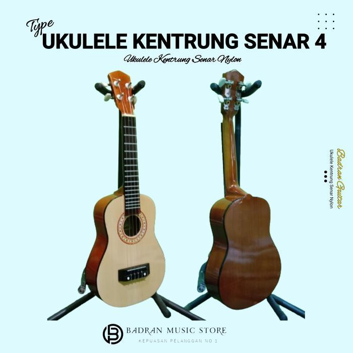 Ukulele Kentrung Keroncong Senar 4 Finishing Gloss