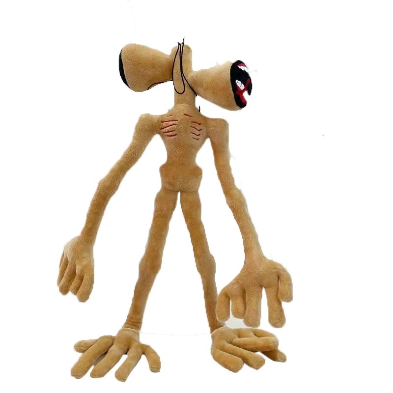 55CM Bendable Siren Head Plush Toys Office Decoration Standing Siren Head Stuffed Toy Desktop