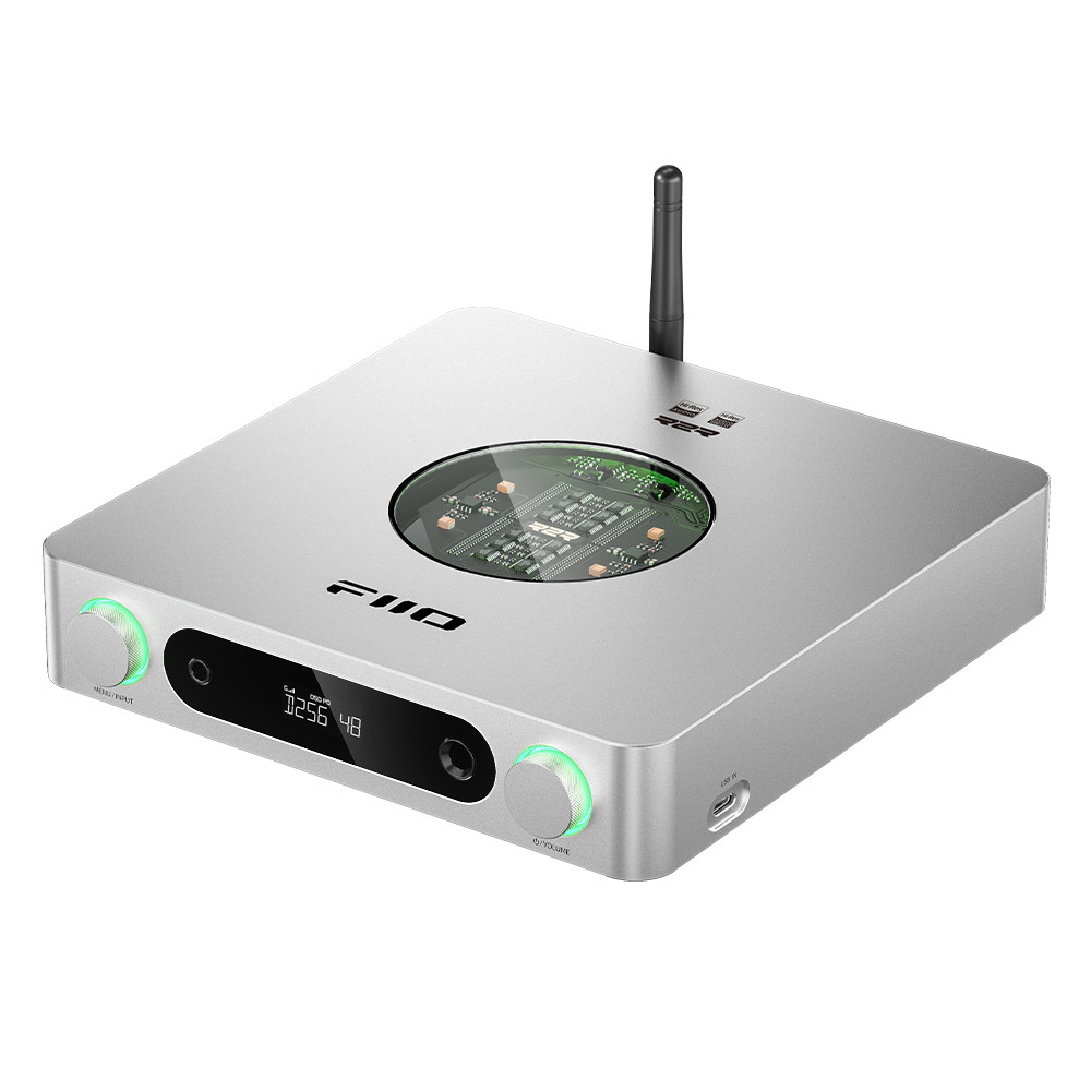 FiiO K13 R2R Desktop DAC & Headphone Amp 24Bit R2R DAC NOS/OS Dual modes Powerful 2400mW+2400mW