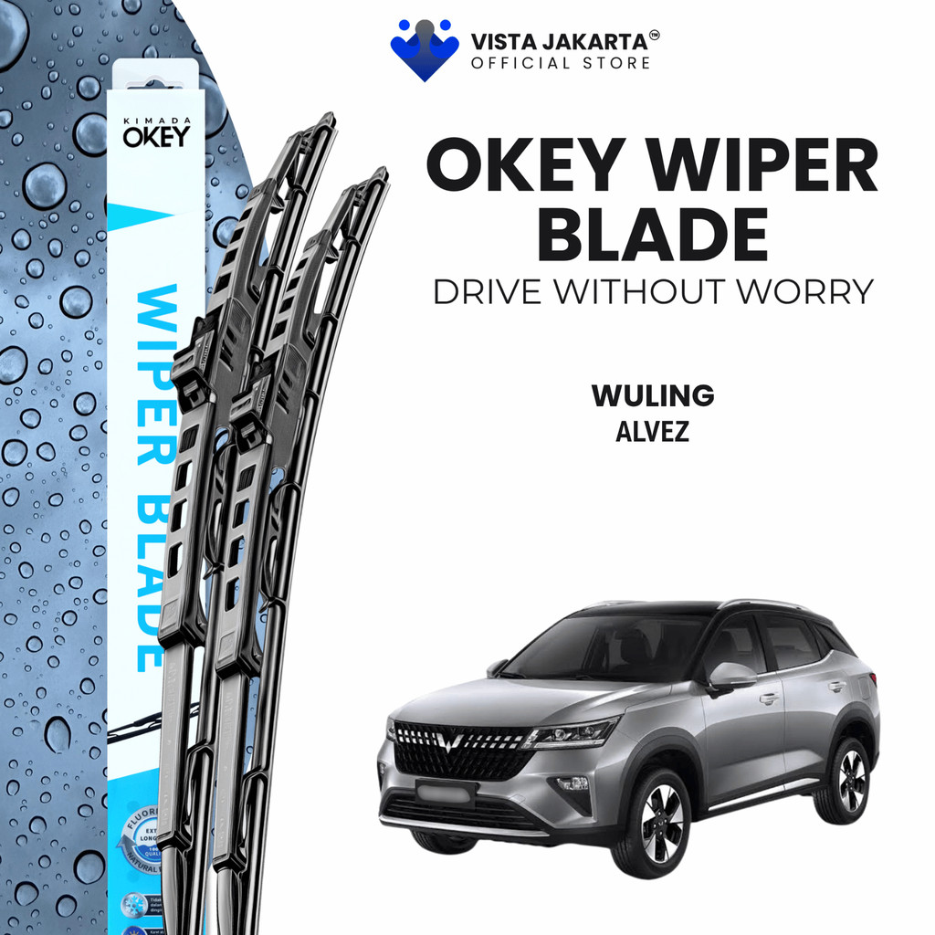 Wiper Wuling Alvez Konvensional Kaca Depan Mobil