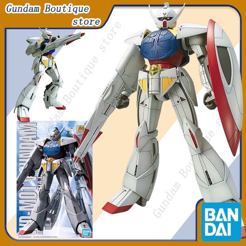 Bandai Genuine WD-M01 TurnA Gundam MG Anime Action Figure Robot Periphery Collectible Assembly Model