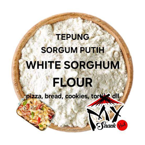 PROMO TEPUNG SORGUM PUTIH 1KG WHITE SORGHUM BROOMCORN DURRA JUWAR JOWAR ATTA BAI GAO LIANG FEN FLOUR