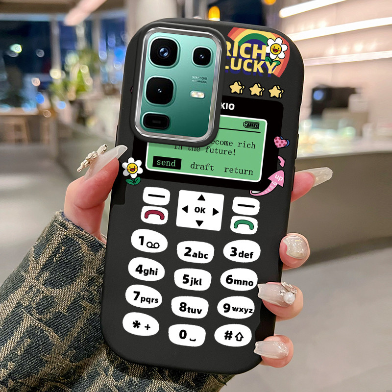 Casing Hp Untuk Infinix Note 50 4G Note 50 Pro 4G Note 50S 5G Note 50X 5G Case Retro Keyboard HP Tua
