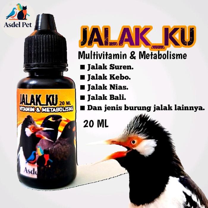 JALAK_KU Vitamin penggacor Burung Jalak, Untuk Jalak Kebo, Jalak Suren, Jalak Bali, dan Burung jenis