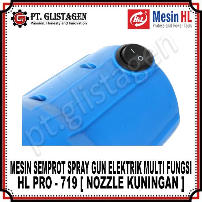 Hl 719 Mesin Spray Gun Elektrik Hl 719 Mesin Semprot Cat Spraygun Electric Hl-719 Mesin Semprotan