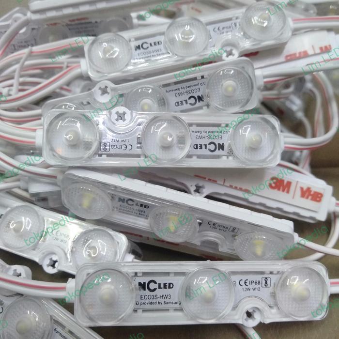 Led Module Samsung Nc Led 3 Mata 2835 1.2W Nyala Putih Tbk