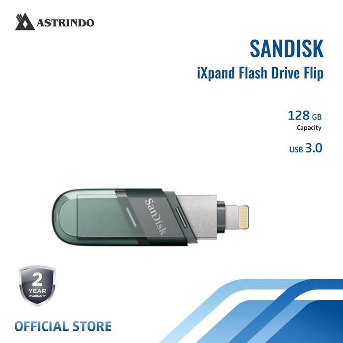 Sandisk Ixpand Flash Drive 128Gb For Iphone - Sdix90N-128G-Gn6Ne Pasti Promo