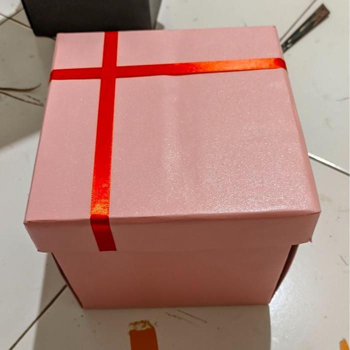 NEW!! SNACK BOX, KOTAK TARIK UANG ,EKSPLOSION BOX SNACK TARIK UANG ,KADO ULANG TAHUN CEWEK,ULTAH