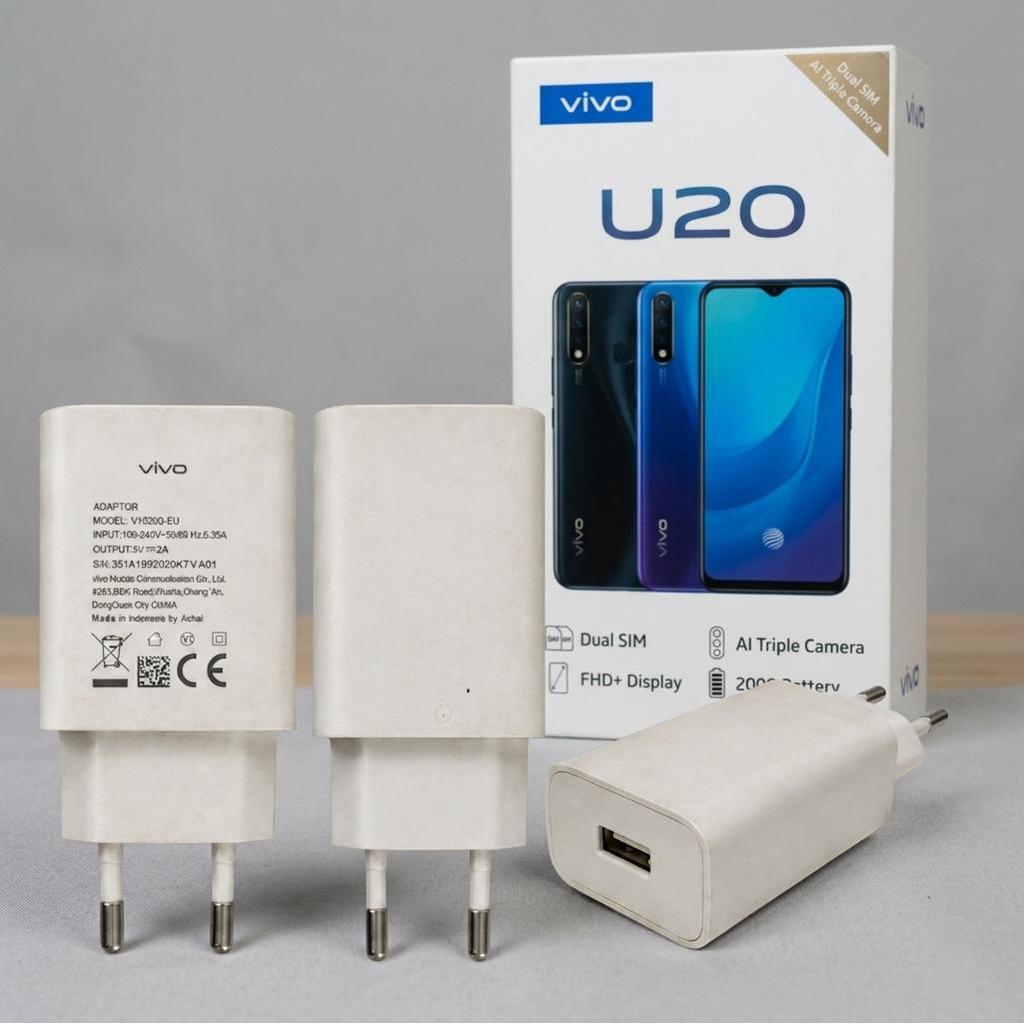 Batok Charger Vivo V1020D-EU Original Bekas Standard Charging Cocok Vivo U20