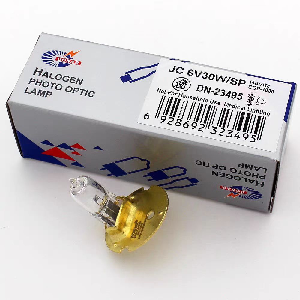 JC 6V-30W G4 Huvitz CCP-3100 6V 30W Ophthamic Halogen Light Bulb Lamp for HUVITZ CCP3100 CCP-3000