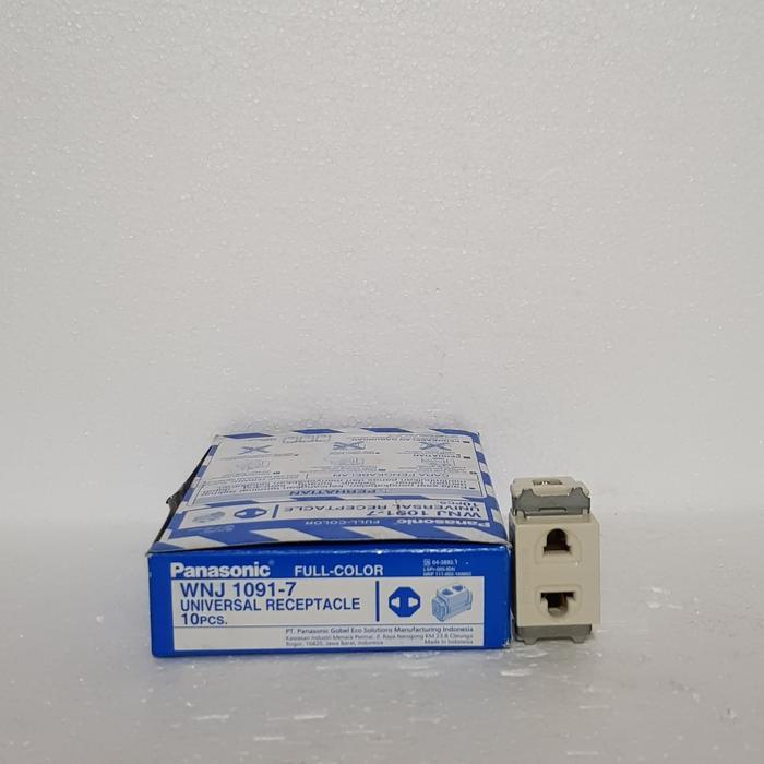 Stopkontak Universal Panasonic WNJ 1091-7 / Stop Kontak Panasonic 1091