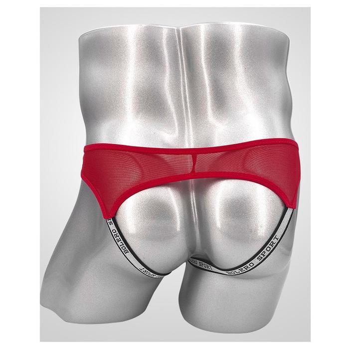 BERMUTU G String Pria Sexy hot Transparan Tali Open Crotch Celana Dalam Pria Tipis U Thongs Lingerie
