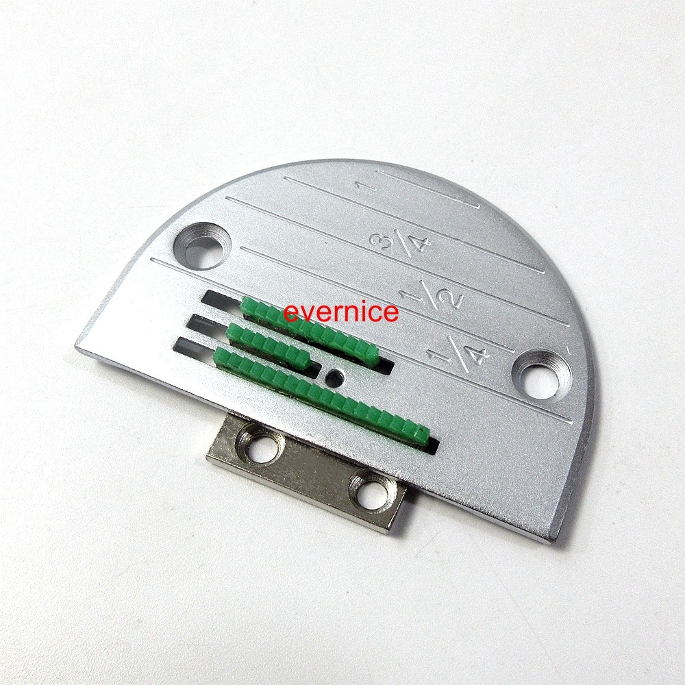 3 Feed Dog & Needle Plate FOR JUKI DDL-555 DDL-550 DDL-8500 Singer Consew