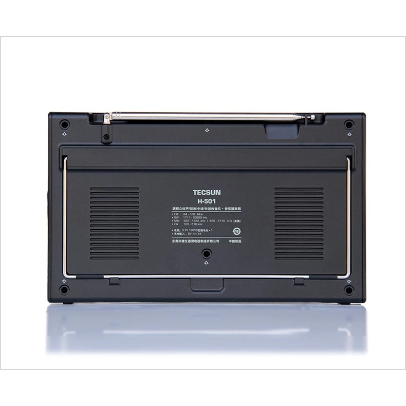 Tecsun H-501 Portable Stereo Radio full band FM SSB Radio Receiver dual-horn FM speaker with radio