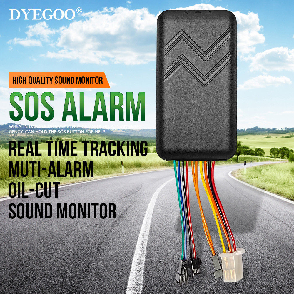 DYEGOO GT06 Vehicle Car  Motorcycle GPS Trackerr SOS Alarm Voice