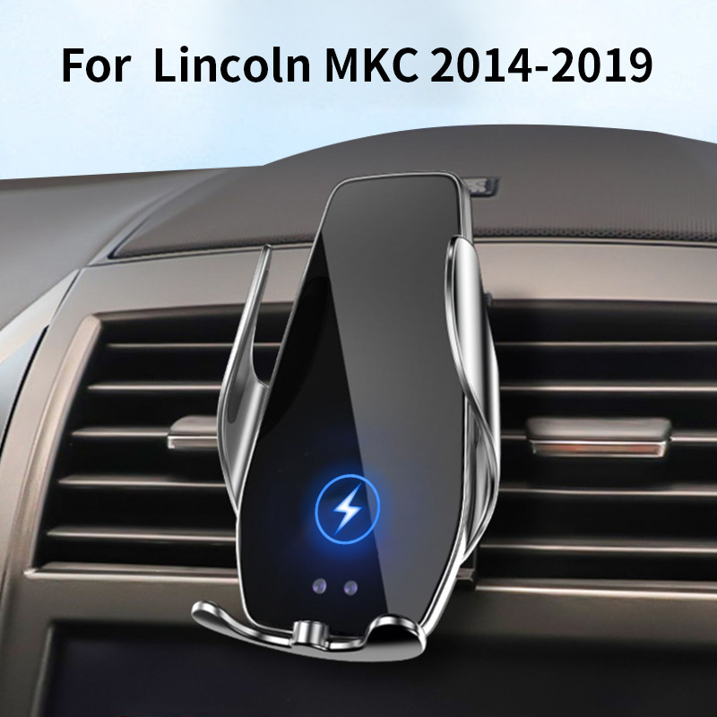 Car Phone Holder For Lincoln MKC 2014-2019 Block -type base wireless