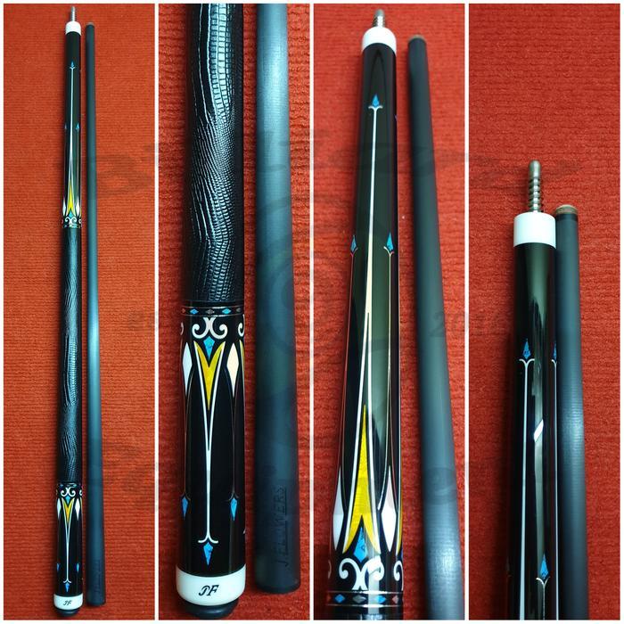 Promo Jflowers Carbon Cue Jf10-10Bk Stick Billiard Terlaris
