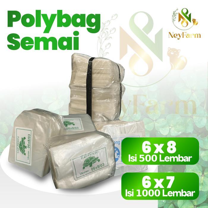 Plastik Semai Polybag Polibag Semai PP Polibag Kecil ukuran 6x7 6x8