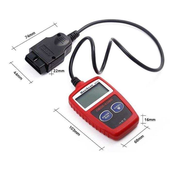 Ready E Reader Engine Fault Scanner Car Diagnostic Tool Scan Mobil Ms309 #Gratisongkir