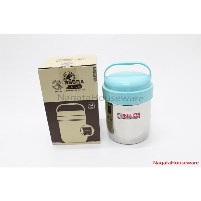 Rantang Tunggal Stainless Rantang Zebra Rantang Stenlis Double Wall Loop Han Pot 151124 Zebra