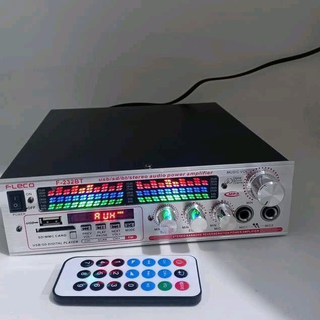 power amplifier fleco F232BT Bluetooth karaoke