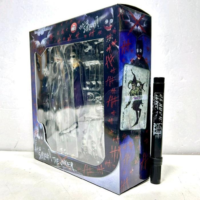 HOT SALE MAINAN ACTION FIGURE MAFEX JOKER BANK ROBBER RECAST DETAIL ARTIKULASI MIMJEPPCWD #MAFEX