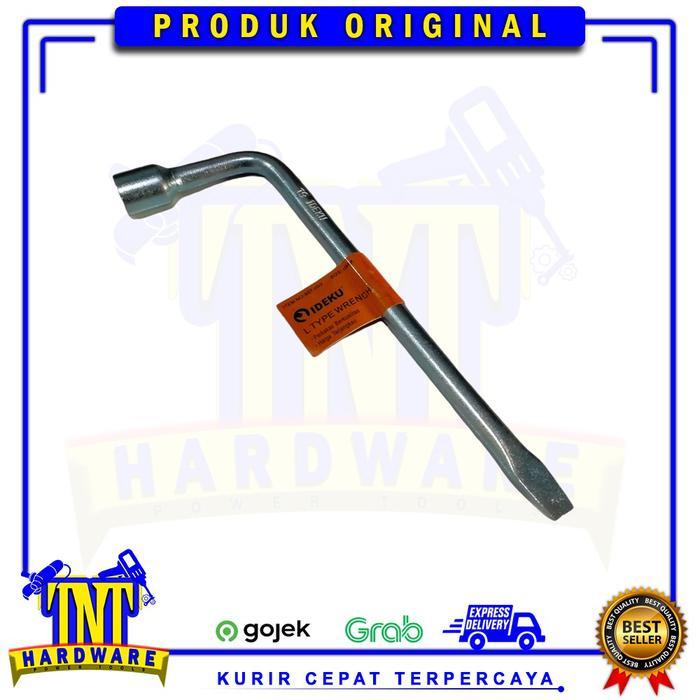 Ada Stok KUNCI RODA MOBIL UK 21 MM / KUNCI RODA L MOBIL 21MM