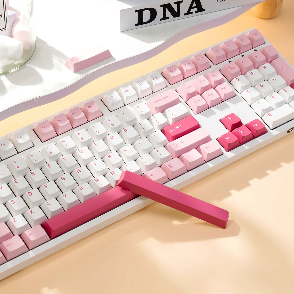 Akko 3108RF Mechanical Keyboard 100% Full Size RGB Cherry/MOA Profile Keycaps 2.4GHz & Wired