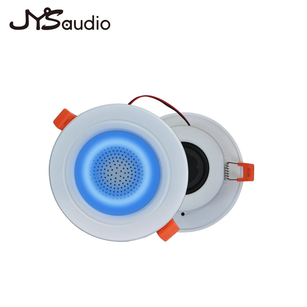 2.5 Inch LED Mini Bluetooth LED Light Ceiling Speaker In-ceiling Speaker Downlight Colorful Ceiling