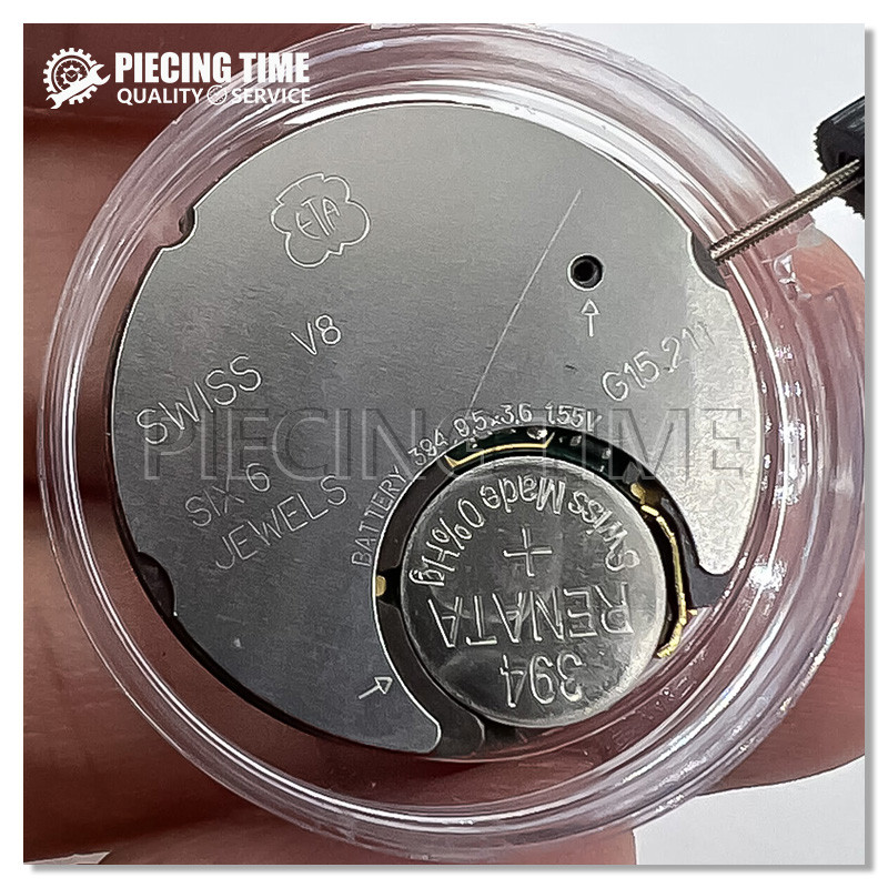 ETA G15.211 Movement 6 Hands Watch Movement G15 211 Swiss Movement 30 Minutes Counter/1/10 Second