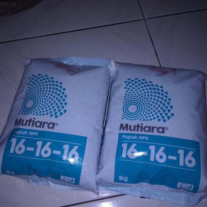 Pupuk Npk Mutiara 16-16-16 1 Kg / Pupuk Tanaman Npk