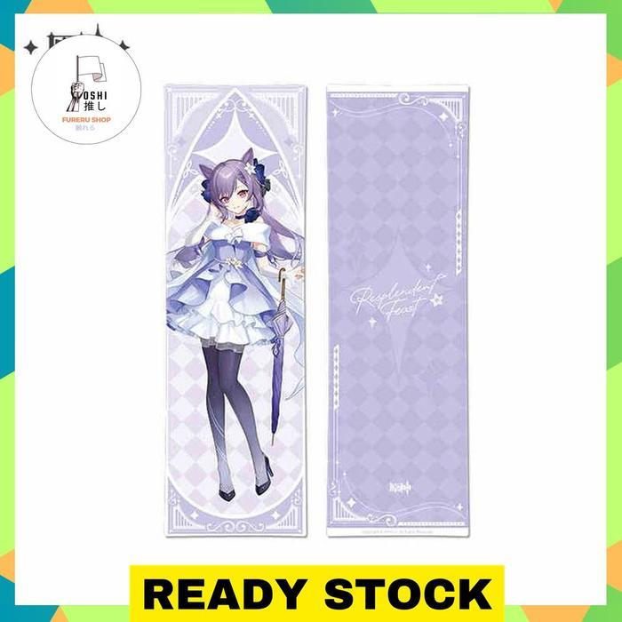 HOT SALE GENSHIN IMPACT KEQING RESPLENDENT FEAST SERIES DAKIMAKURA COVER (50X160CM) TERMURAH