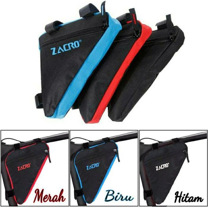 [ Hikemore Sport Adventure ] Tas Sepeda Segitiga Frame Hp Dompet Sepeda Mtb Roadbike Balap Pixie