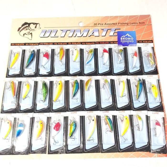 Lure Set Ultimate 30 Pcs Murah Grosir Terlaris