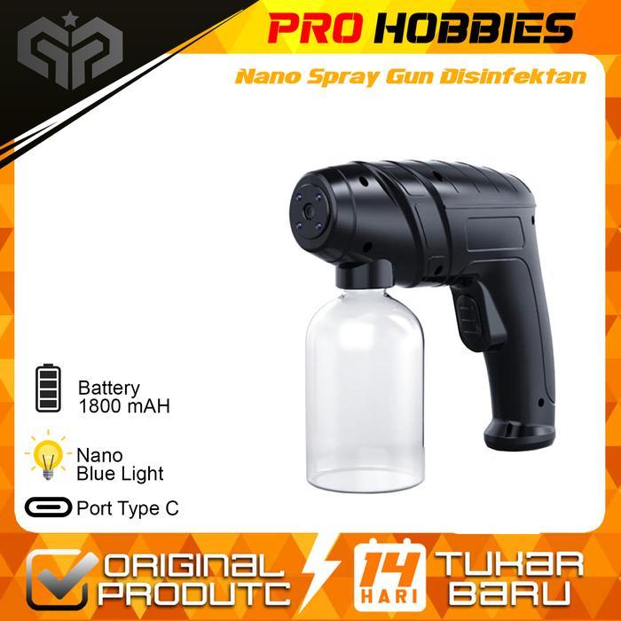 ` Nano Spray Gun Nano Atomizer Disinfektan Portable