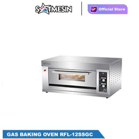 Premium Getra Rfl-12Ssgc Gas Baking Oven 1 Deck 2 Tray / Oven Rfl-12Ss Original