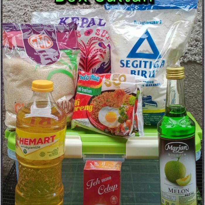 Sembako Box Countener Paket Sembako Box Countener Sultan