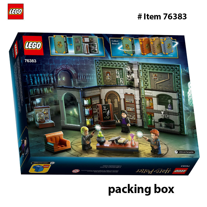 LEGO 76383 Harry Potter Hogwarts Moment: Potions Class Brick-Built Playset with Professor Snapes