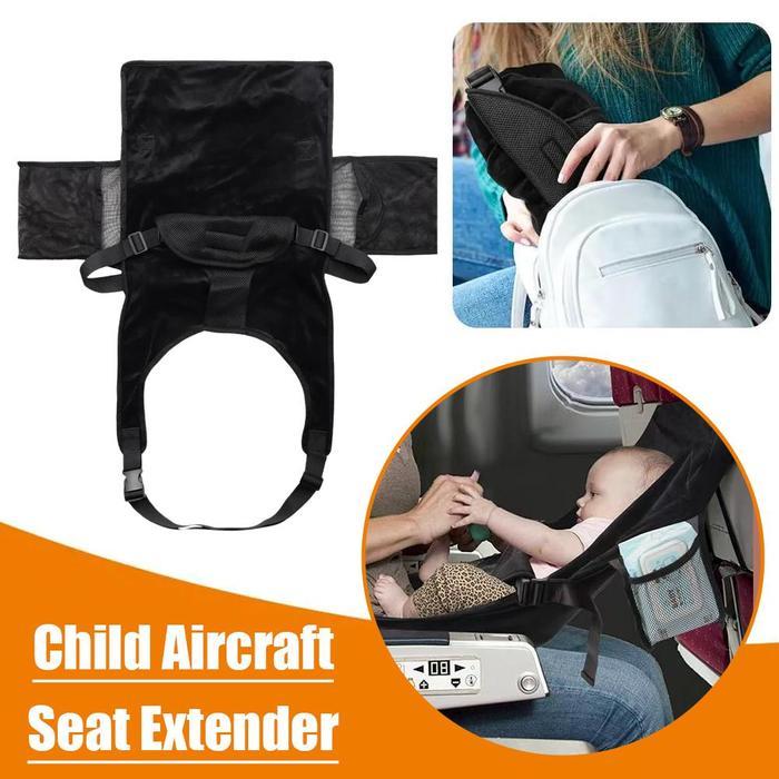 HEMAT Toddler Airplane Travel Bed Inflatable Seat Extender Kids Baby Bed Portable Essential