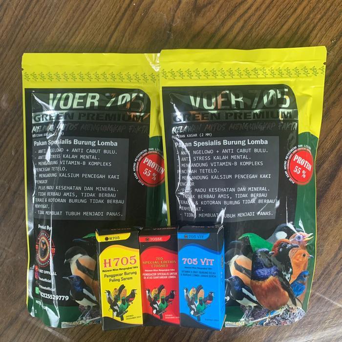 H705 705SE 705VIT Paket 1 H705 + 1 705SE + 1 705VIT Free 2 Voer 705 Green