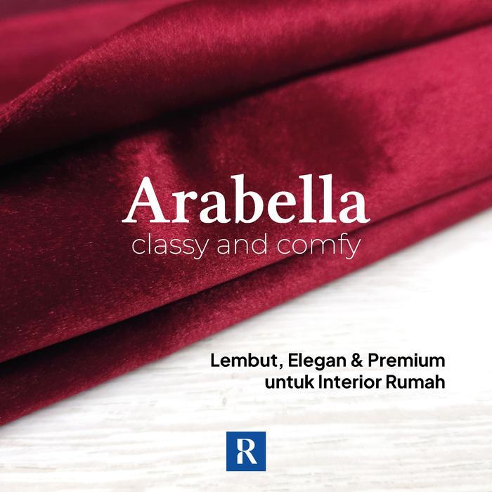 READY Regency - Arabella - Kain Sofa Velvet Kain Kursi Velvet Kain Jok/Bahan Sofa Velvet Kain Sofa
