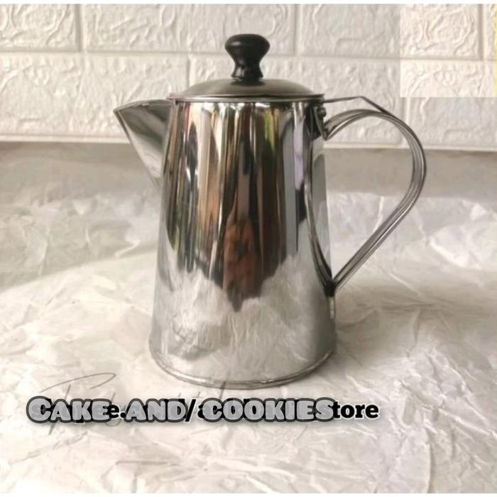 Teko thai tea Teko kopi/teh Teko stainless Teko teh tarik 24 cm