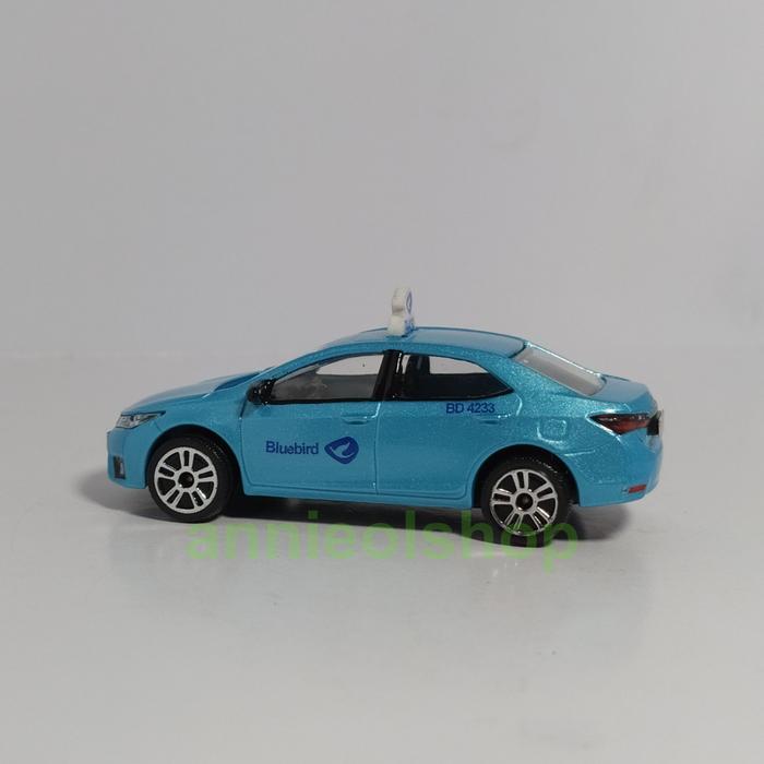 MINIATUR DIECAST SKALA 1/64 MAJORETTE TOYOTA COROLLA ALTIS TAKSI BLUEBIRD