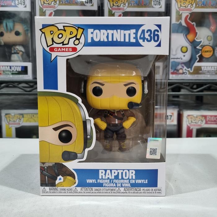 HOT SALE FUNKO POP GAMES - FORTNITE - RAPTOR 436 TERMURAH