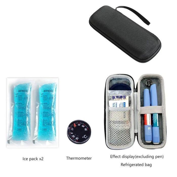 Pendingin Insulin Tastas Pendingin Portable/Insulin Cooler Travel Case/Tas Penyimpanan Insulin