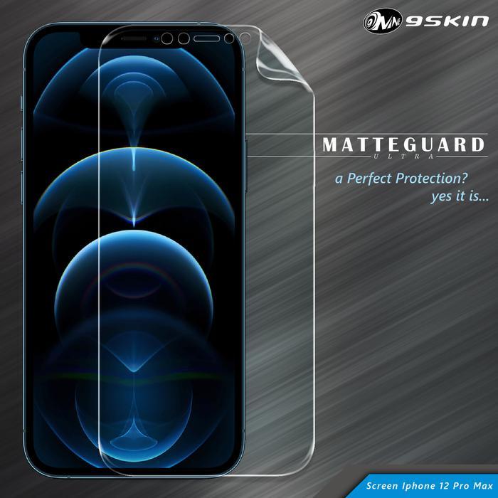 9Skin Matte Guard Ultra Screen / Back for Iphone 12 Pro Max
