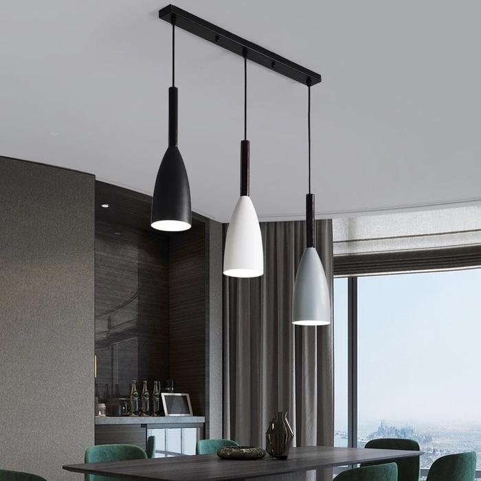 Premium Lampu Gantung Minimalis Modern Nordik Desain Simpel Dan Minimalis 3 In 1 Lampu Gantung